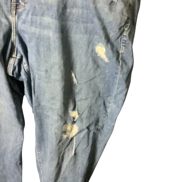 Lane Bryant Plus Size Boyfriend Distressed Denim‎ Jeans Women 24R Blue Casual - Picture 16 of 16